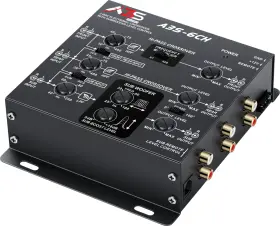 A3s6ch202412040259 A3s Audio A3s-6ch 3-way 6-channel Input Electronic Crossover 5-volt Rca Outputs
