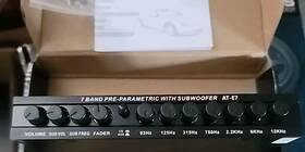 Aitefeir At-e7 At-e7. 7 Band Parametric Equalizer /- 18 Db 90 Sens