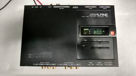 Alpine 3681 Rare Car Audio Digital Time Frequency Processor