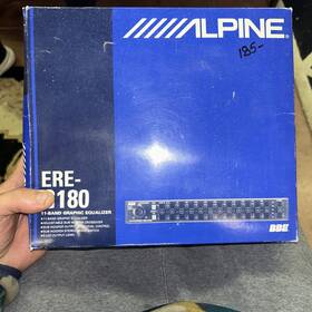 Alpine 793276310019 Vintage Ere-g180 Bbe Equalizer Old School
