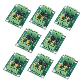 3.6-30v Aoicrie 687117711441 8pcs Pc817 2 Channel Optocoupler Isolation Board Voltage Converter