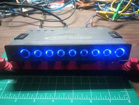 Arc Audio Keq5 Rare Old School Graphic Equalizer Car Stereo Eq Robert Zeff Team