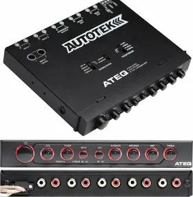 Audio 705353987793 4-band Equalizer With Built-in 2-way Crossover 9 Volts 1/2 Din Audio 705353987793 4-band Equalizer With Built-in 2-way Crossover 9 Volts 1/2 Din