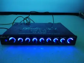 Aa-eq500 Audio Art Car Preamp Graphic Equalizer With 9 Volts Output Used