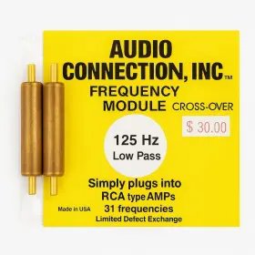 Fm-64 Audio Connection Inc 125 Hz Low Pass Rca Frequency Module Vintage Made Inch Fm-64 Audio Connection Inc 125 Hz Low Pass Rca Frequency Module Vintage Made Inch
