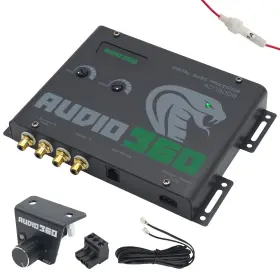 Ad7500b Audio360 Digital Bass Processor With Remote Control And Rca Inputs
