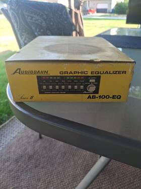 Audiobahn Ab-100-eq 7 Band Graphic Stereo Equalizer