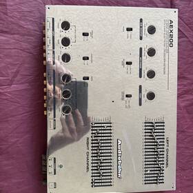 Audiobahn Aex200 20 Band Graphic Equalizer With 3 Way Electronic Crossover Net