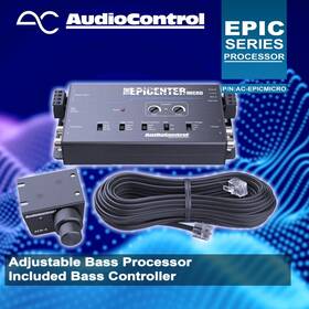 Audiocontrol 657768276705 The Epicenter Micro Bass Restoration Processor And Line Output Converter Renewed