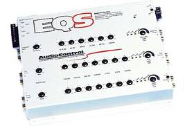 Audiocontrol 700736623763 New Eqs White 6-channel 13 Band Trunk Mount Equalizer Line Driver