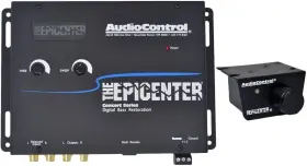 Audiocontrol 744110533637 The Epicenter Color Grey Bass Booster Expander With Remote New Usa Audiocontrol 744110533637 The Epicenter Color Grey Bass Booster Expander With Remote New Usa