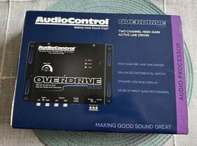 Audiocontrol 841-059-8 Audio Control Overdrive Plus Line Driver. Excellent Complete. Free Shipping