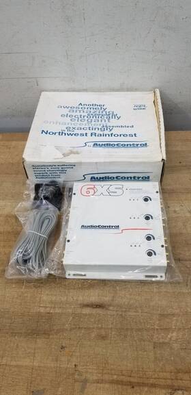 Audiocontrol 855814005105 6xs 6-channel Electronic Crossover -new/open Box