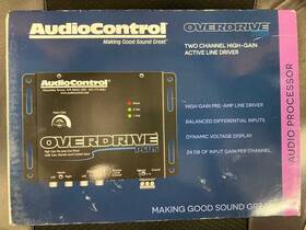 Audiocontrol 855814005907 Overdrive Plus 2 Channel Line Driver With Optional Level Control