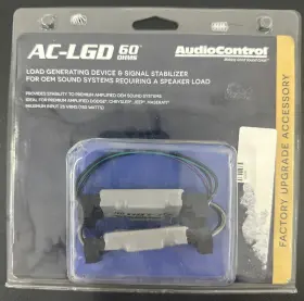 Ac-lgd60 Audiocontrol Load Generating Device And Signal Stabilizer 150w 60 Ohms Ac-lgd60 Audiocontrol Load Generating Device And Signal Stabilizer 150w 60 Ohms