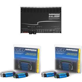 Audiocontrol Acbdl241031-12 D-6.1200 6-channel Car Amplifier With Digital Signal Processing