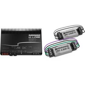 Audiocontrol Acbdl241031-29 Lc-1.1500 Mono Subwoofer Amplifier With 1 Pair Ac-l