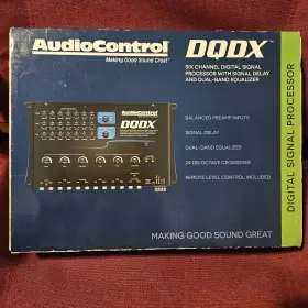 Cd12436 Audiocontrol Dqdx 6 Channel Digital Signal Processor Cd12436 Audiocontrol Dqdx 6 Channel Digital Signal Processor