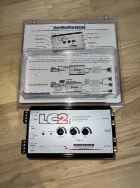 Cn18282 Audiocontrol Lc2i 2 Channel Line-output Converter With Accubass