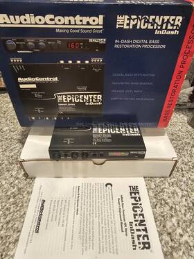 Audiocontrol Epic-160 Rare Epicenter Indash Digital Bass Processor Spl Meter