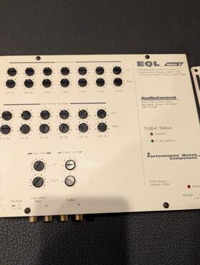 Audiocontrol F49032 Eql Series Ll Vintage Old School 2 Units