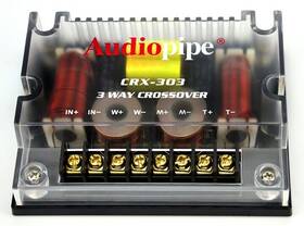 Audiopipe 45763476543754 3 Way Crossover Crx-303 300 Watts Passive Car Audio 4 Ohm