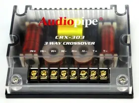 45763476543754 Audiopipe 3 Way Crossover Crx-303 300 Watts Passive Car Audio 4 Ohm