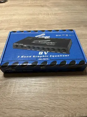 Eq-709x Audiopipe Eq-707x 7 Band Graphic Equalizer