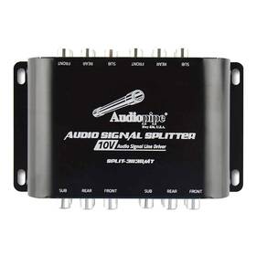 Audiopipe Split3113rmt Rca 1 In /3 Out 10 Volt Audio Signal Line Driver New