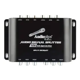 Split3113rmt Audiopipe Rca 1 In /3 Out 10 Volt Audio Signal Line Driver New