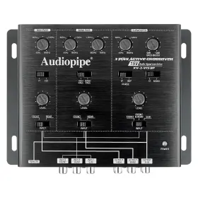 Xv-3-v15bp Audiopipe 3-way Active Crossover With Bandpass Filter