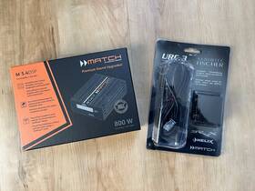 Audiotec-fischer M5.4dsp Match M 5.4dsp Mini Dsp Amp With Urc.3 Controller Helix