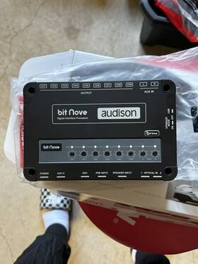 Audison 018823124706 Bit Nove Drc Signal Interface Processor 6 Channels In 9 Out 2 Optical