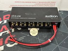 Audison Ecs-2w 2 Way Electronic Crossover Vintage Old School Italy90s Restored