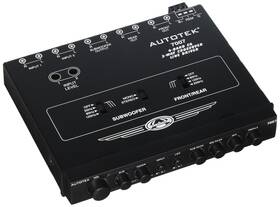 Autotek 190283044546 7007 Multiple Source Signal Processor Black Inch .5 Din 2-way 4