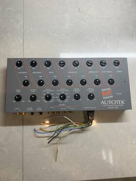 Autotek 7005 Zed Audio Half Octave Equalizer Model