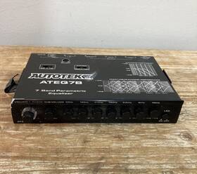 Autotek Ateq7b 7 Band Eq With Crossover Black