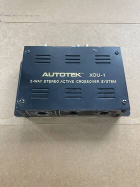Autotek Xou-1 Old School Active Crossover