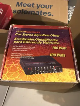 At350 Autoworks Car Amp Equalizer 100 Watt