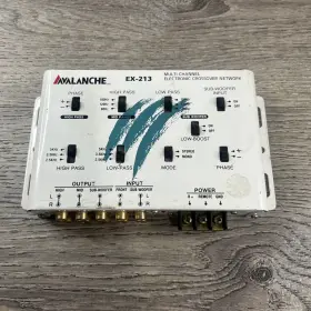 Ex-213 Avalanche Multi Channel Electronic Crossover Network Amp