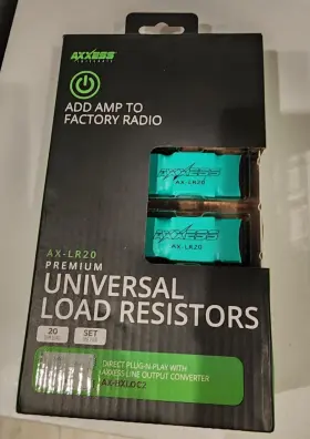 Ax-lr20 Axxess Pair Of 20 Ohm Universal Load Generating Device /