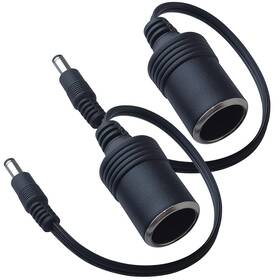 Ayecehi 768561765621 Cigarette Lighter Power Supply Cable 2 Pack Car Female So