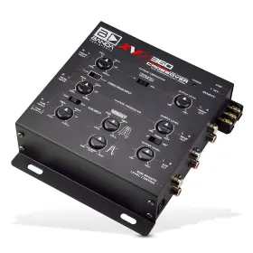 Banda Audioparts 816794026634 3-way Electronic Car Crossover Two Or Three-way System Set-ups With Rea