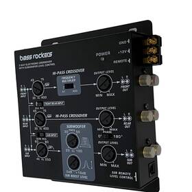 Bass Rockers 791311112901 Brx3.1 3 Way Car Audio Stereo Electronic Crossover With Enh