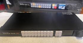 Blackmagic Design 338716008357 Videohub 10x10 12g Zero Latency Video Hub / Router
