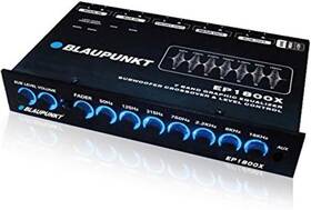 Blaupunkt Ep1800x 7-band Car Audio Graphic Equalizer With Rca Auxiliary Inputs