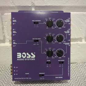 Boss Audio Ava-cr205 System 2 Way Electronic Crossover Network