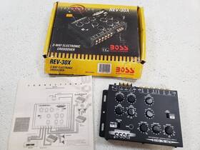 Boss Rev30x Audio Systems 3-way Electronic Crossover - Read