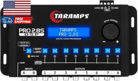 Branded 313043091035 Taramps Pro 2.8s Dsp Crossover Full Digital Signal Audio Processor And Black