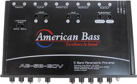 Branded01 313038714727 5 Band Equalizer With Built In Voltmeter Digital Display American Bass Ab-5b-ecv